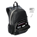 Mochila Juvenil Teck 2.0 Mediana Porta Laptop 13" Negro