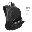 Mochila Universitaria Teck 2.0 Porta Laptop 13" Negro Hombre
