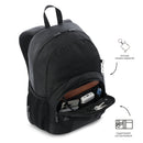 Mochila Universitaria Teck 3.0 Porta PC 13" Negro Hombre