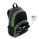 Mochila Universitaria Teck 3.0 Porta PC 13" Verde Hombre