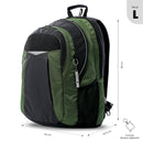 Mochila Universitario Teck 3.0 Porta PC 15.4" Verde Hombre