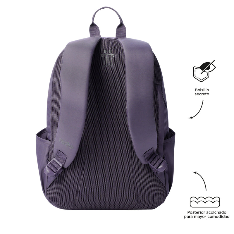 Mochila Universitario Trik M Morado