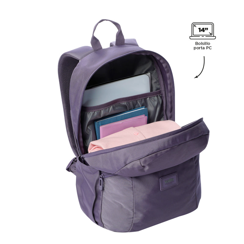 Mochila Universitario Trik M Morado