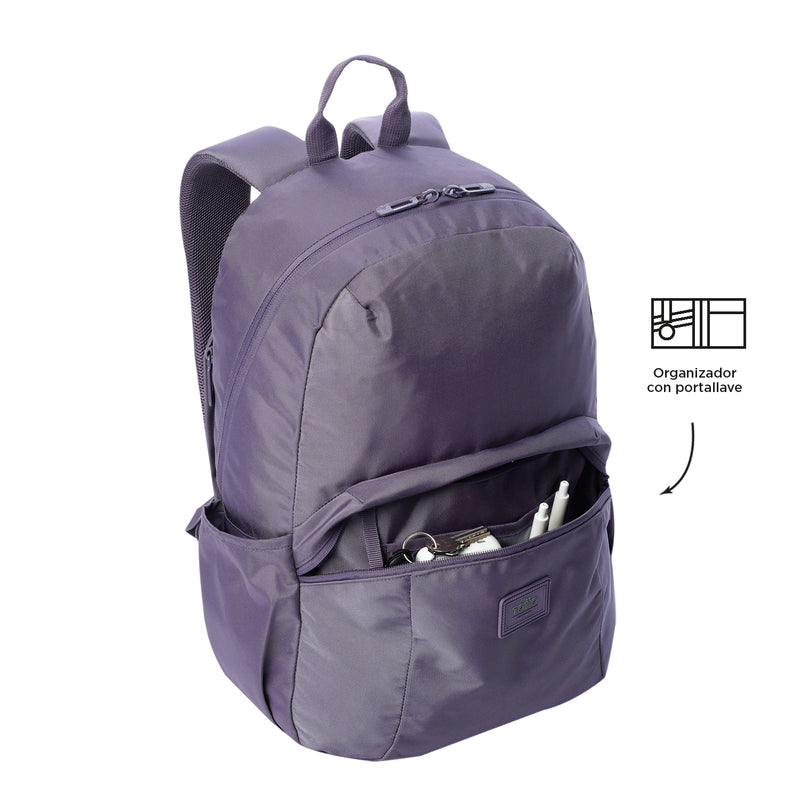 Mochila Universitario Trik M Morado