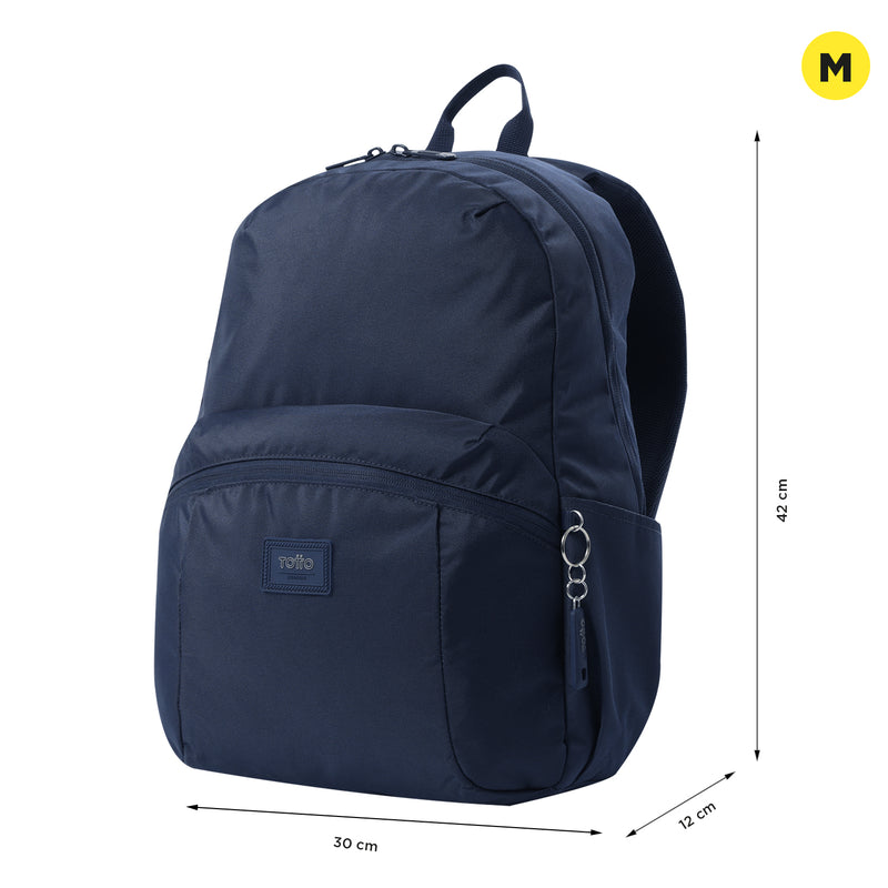 Mochila Universitaria Porta PC 14" Trik Azul Unisex