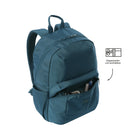 Mochila Universitaria Porta Laptop 14" Trik Azul Hombre