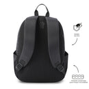 Mochila Universitaria Porta PC 14" Trik Gris Unisex