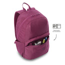 Mochila Universitaria Porta PC 14" Trik Rosado Mujer
