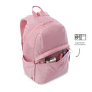 Mochila Universitaria Porta PC 14" Trik Rosado Mujer