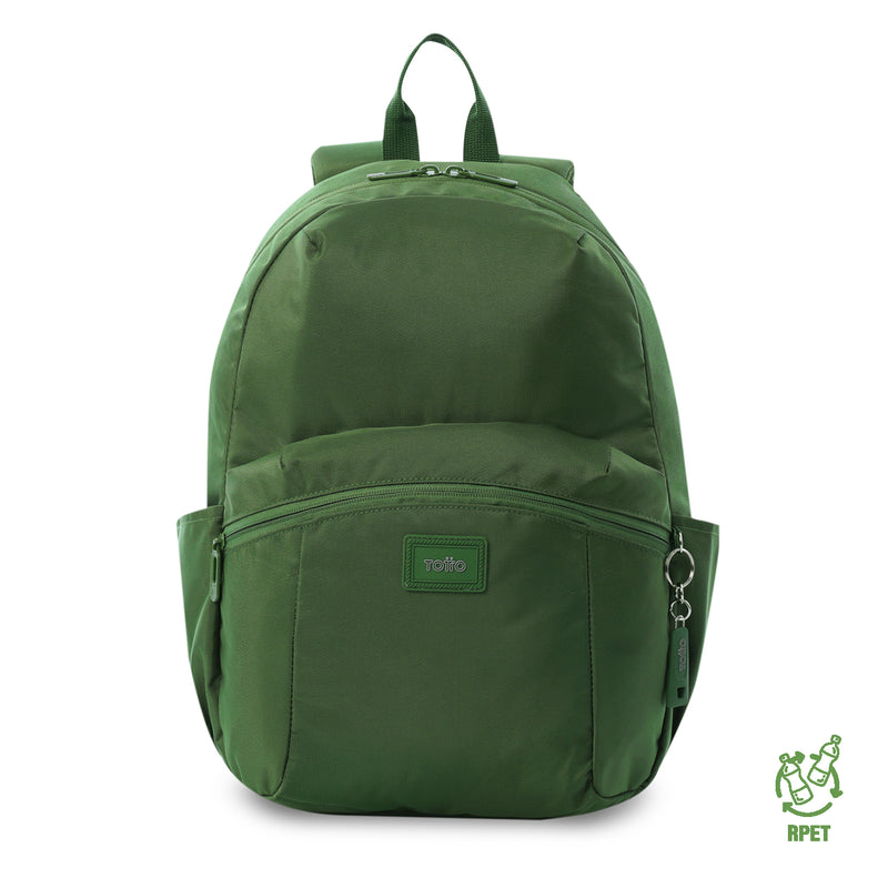 Mochila Universitaria Porta PC 14" Trik Verde Hombre