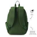 Mochila Universitaria Porta PC 14" Trik Verde Hombre