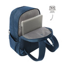 Mochila Universitaria Porta Laptop 15.4" Trik Azul Hombre