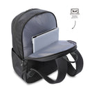 Mochila  Universitaria Porta PC 15.4" Trik Grande Gris Unisex