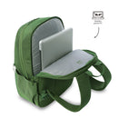 Mochila Universitaria Porta PC 15.4" Trik Grande Verde Hombre