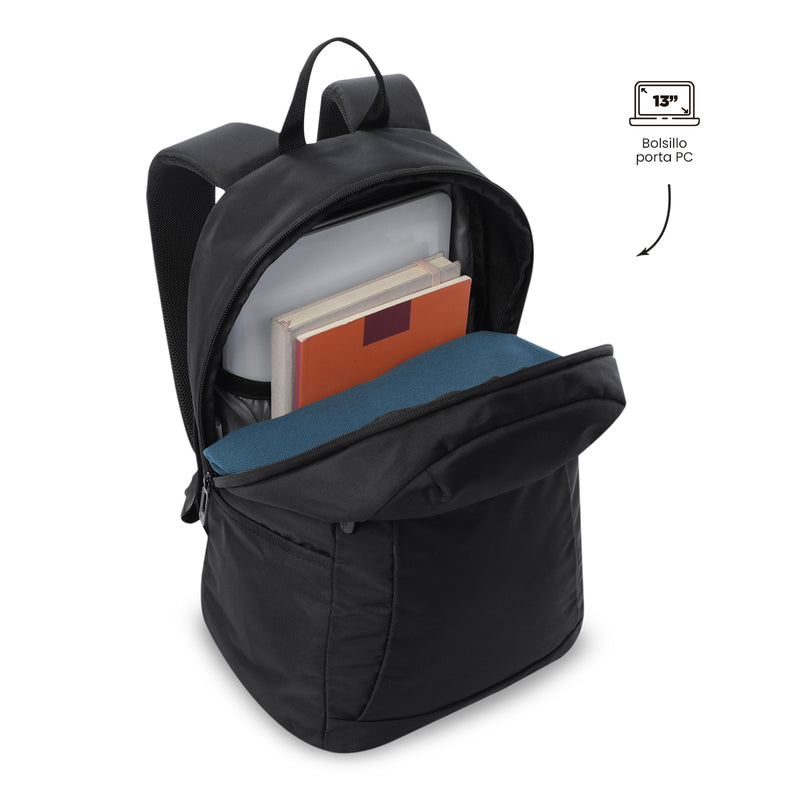 Mochila Universitario Porta PC 13" Trik M2 Negro Unisex