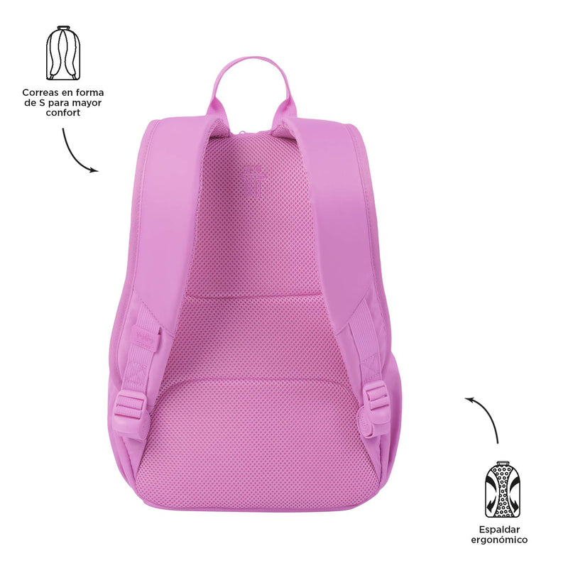 Mochila Tracer 1 Ecofriendly con porta laptop - color: Rosado