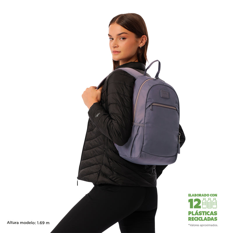 Mochila Universitaria Porta PC 13" Tracer 1 Morada Mujer