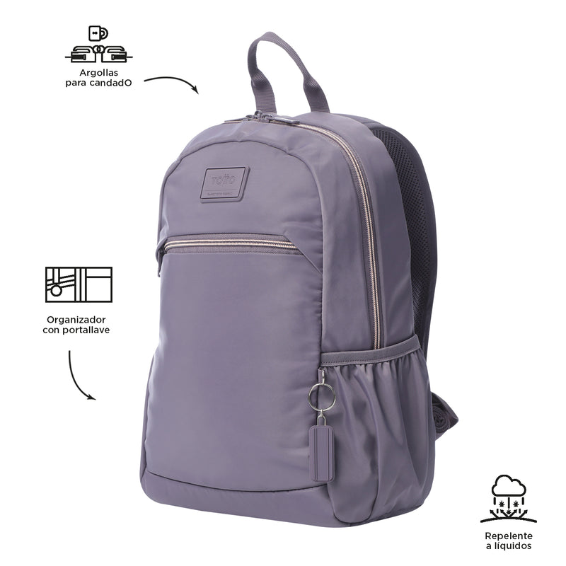 Mochila Universitaria Porta PC 13" Tracer 1 Morada Mujer