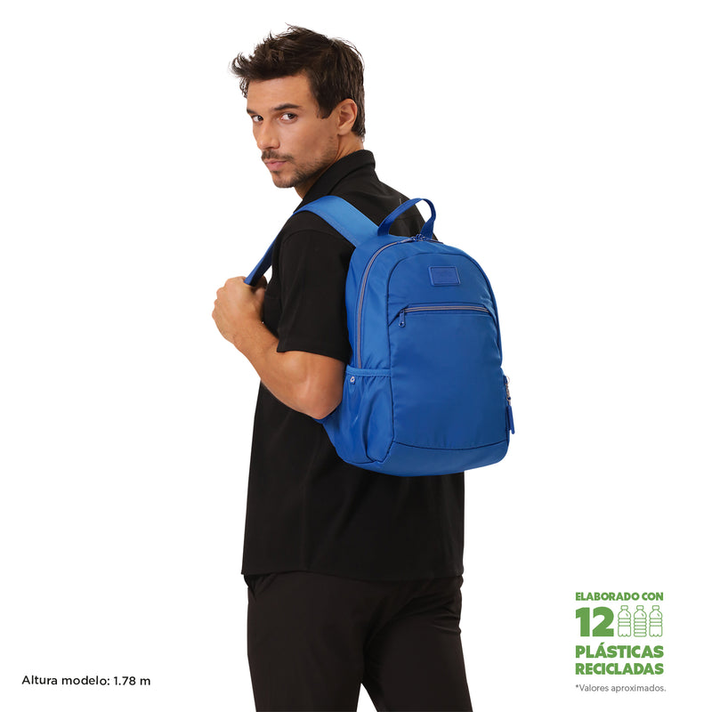 Mochila Universitaria Porta PC 13" Tracer 1 Azul Hombre