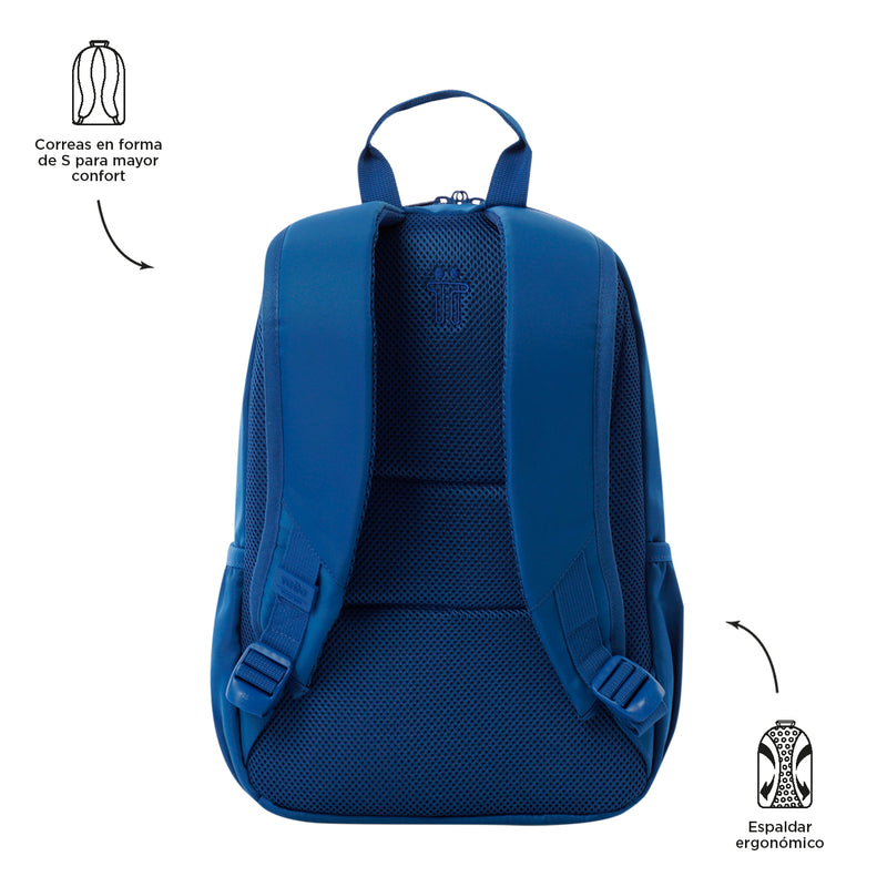 Mochila Universitaria Porta PC 13" Tracer 1 Azul Hombre