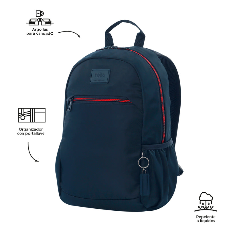 Mochila Universitaria Porta PC 13" Tracer 1 Azul Hombre