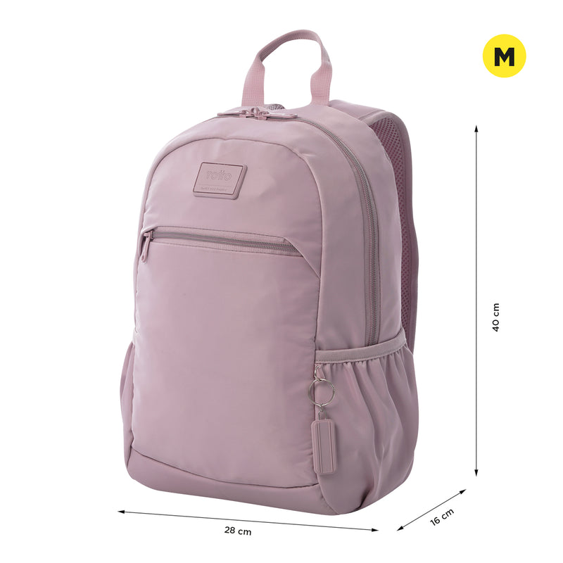 Mochila Universitaria Tracer 1 Porta Laptop 13" Rosado Mujer