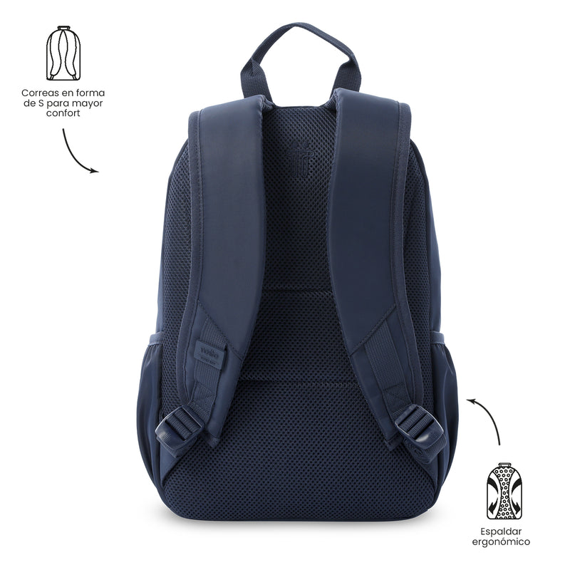 Mochila Universitaria Porta PC 13" Tracer 1 Azul Hombre