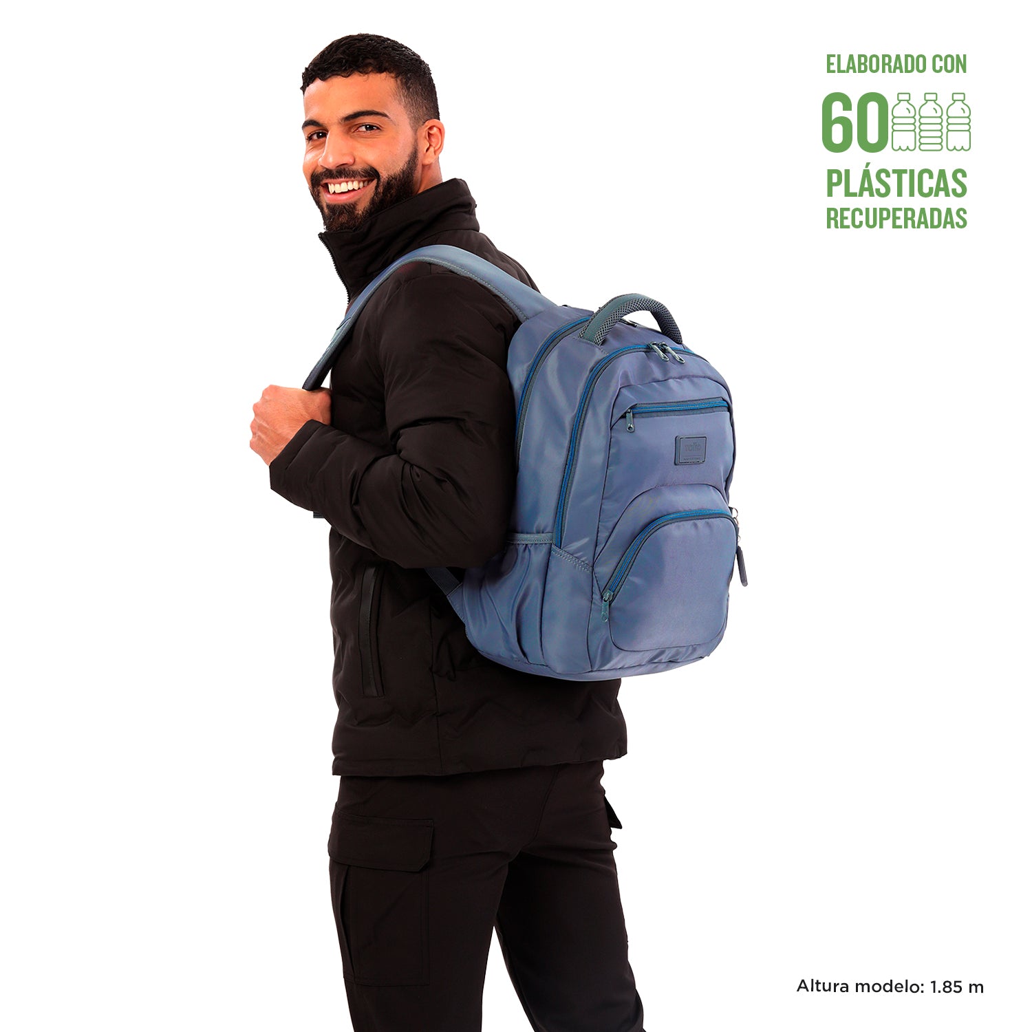 Mochila Tracer 4 con porta Laptop - color: Gris