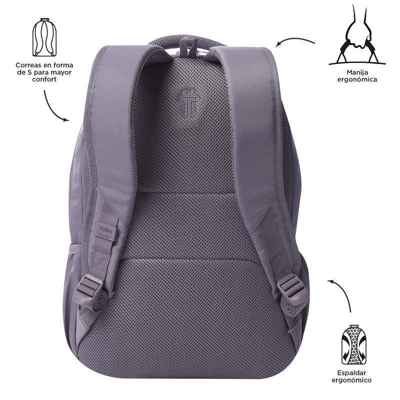 Mochila Tracer 4 con Porta Laptop para mujer Morado