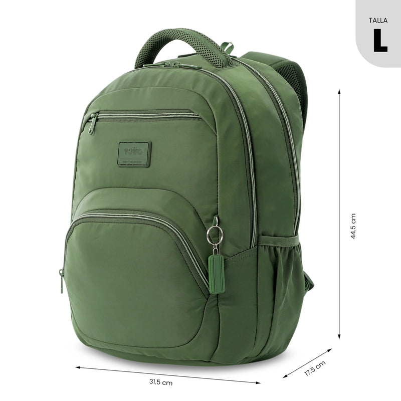 Mochila Universitaria Porta PC 14" Tracer 4 Verde Hombre