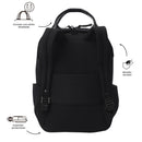 Mochila ejecutivo porta pc 14" toscana negro mujer