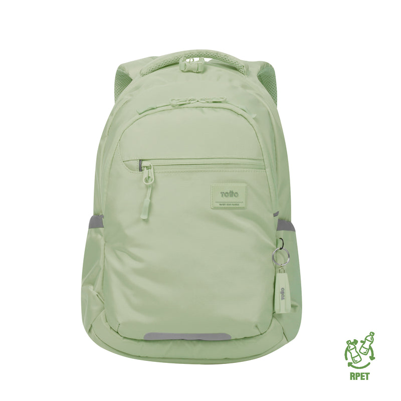 Mochila Universitarioa Porta PC 14 Misisipi Verde Mujer