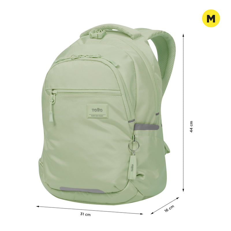 Mochila Universitarioa Porta PC 14" Misisipi Verde Mujer