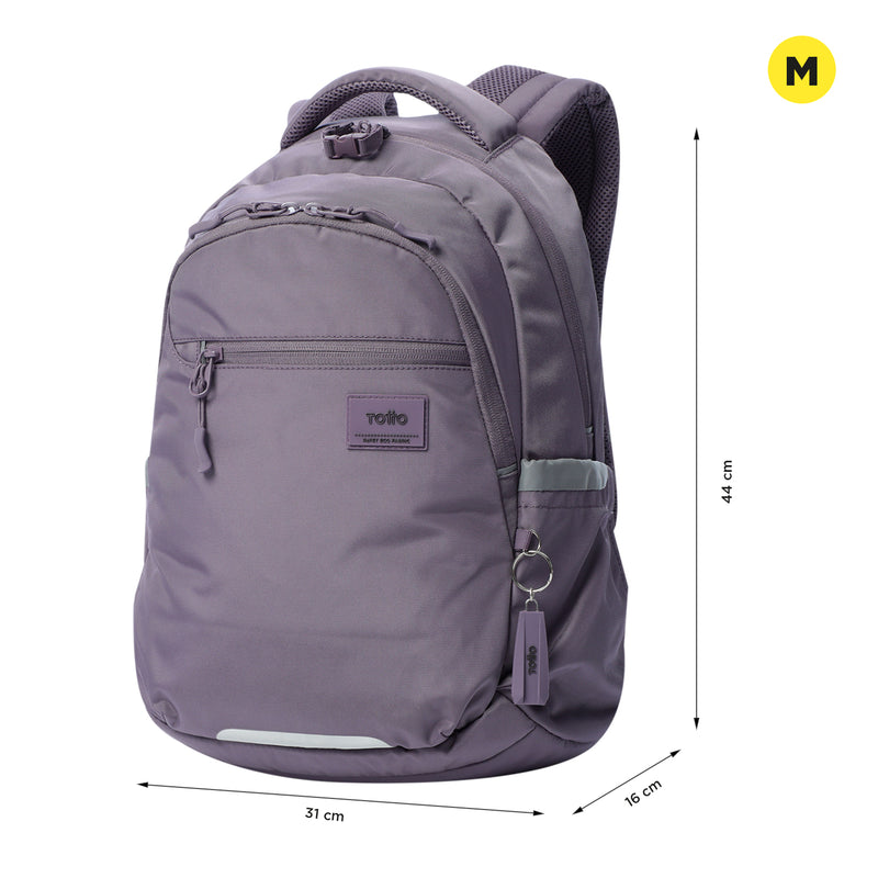 Mochila Universitarioa Porta PC 14" Misisipi Morado Mujer