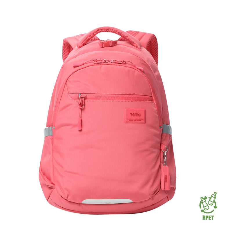 Mochila Universitarioa Porta PC 14" Misisipi Para Mujer Roja