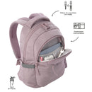 Mochila Universitaria Misisipi Porta Laptop 14" Rosado Mujer