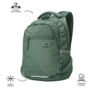 Mochila Universitaria Misisipi Porta Laptop 14" Verde Hombre