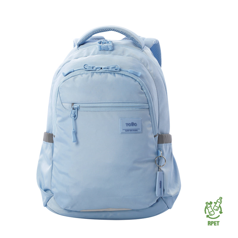 Mochila Universitaria Misisipi Porta Laptop 14" Azul Mujer