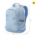 Mochila Universitaria Misisipi Porta Laptop 14" Azul Mujer