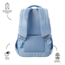 Mochila Universitaria Misisipi Porta Laptop 14" Azul Mujer