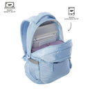 Mochila Universitaria Misisipi Porta Laptop 14" Azul Mujer