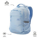 Mochila Universitaria Misisipi Porta Laptop 14" Azul Mujer