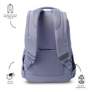 Mchila Universitaria Porta PC 14" Misisipi Morado Mujer