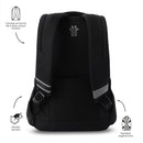 Mochila Universitaria Porta PC 14" Misisipi Negro Unisex