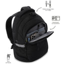 Mochila Universitaria Porta PC 14" Misisipi Negro Unisex