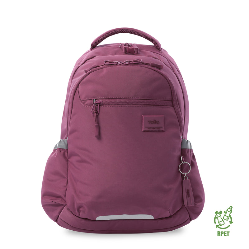 Mochila Universitaria Porta PC 14" Misisipi Rosado Mujer