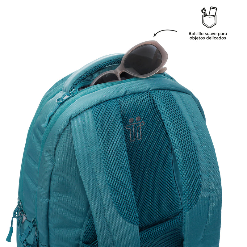 Mochila Ecofriendly Indo con porta laptop - Color: Azul