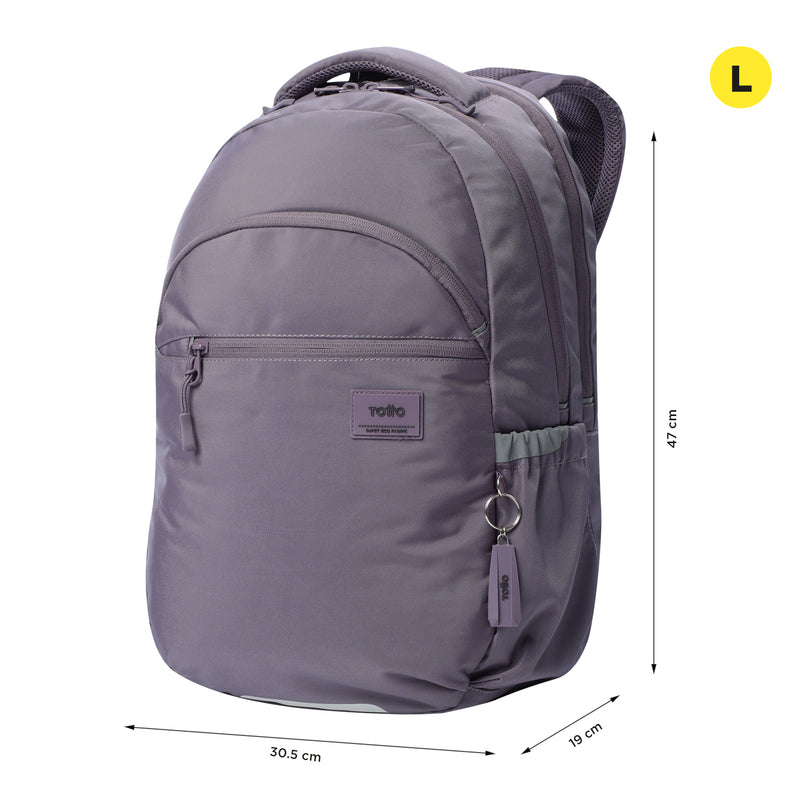 Mochila Universitario Porta PC 15.4" Indo para Mujer Morada