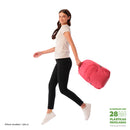 Mochila Universitario Porta Laptop 15.4" Indo para Mujer Roja