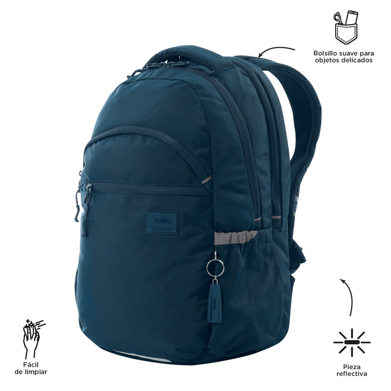 Mochila Universitario Porta PC 15.4" Indo Azul Unisex